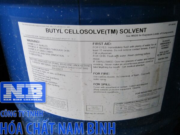 Hóa chất dung môi Butyl Cellosolve Nam Bình